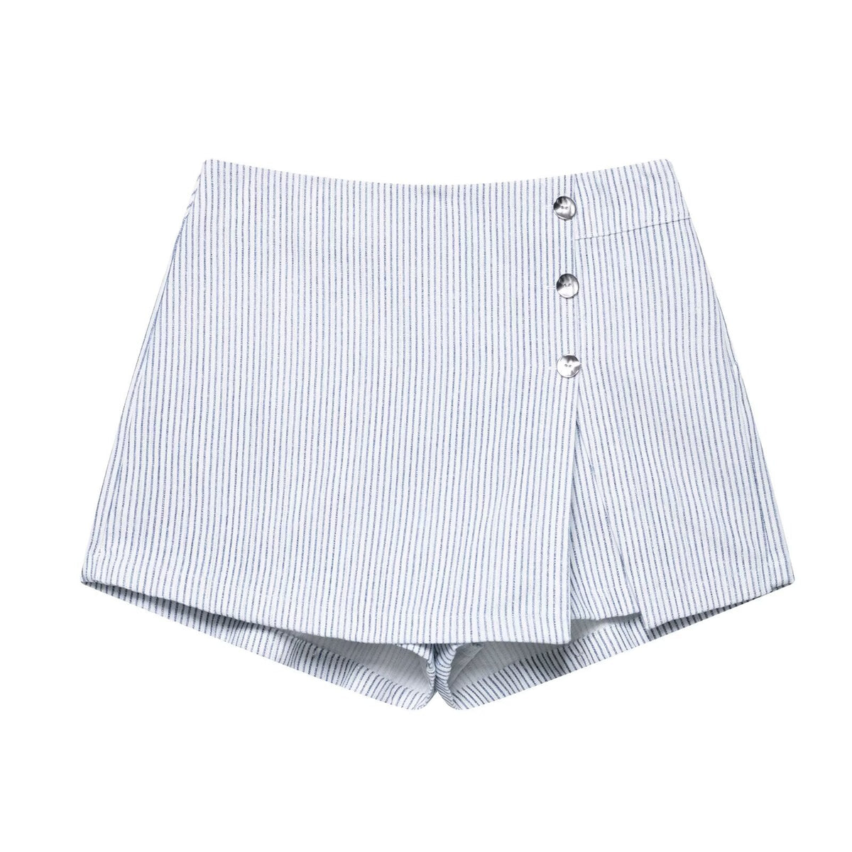 vest top+striped skirt pants set for women