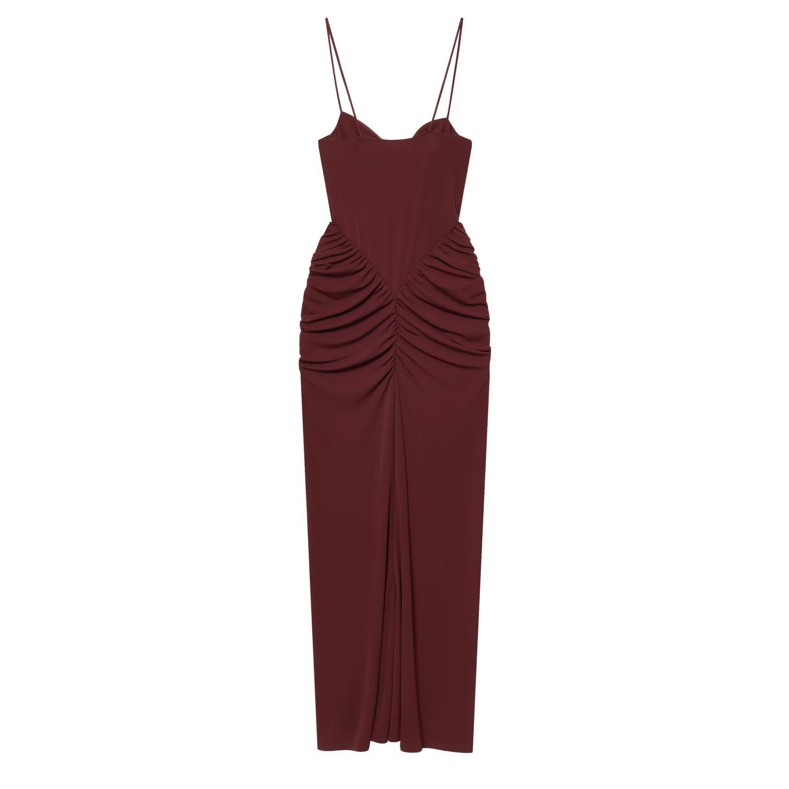 Versatile pleated tight corset dress