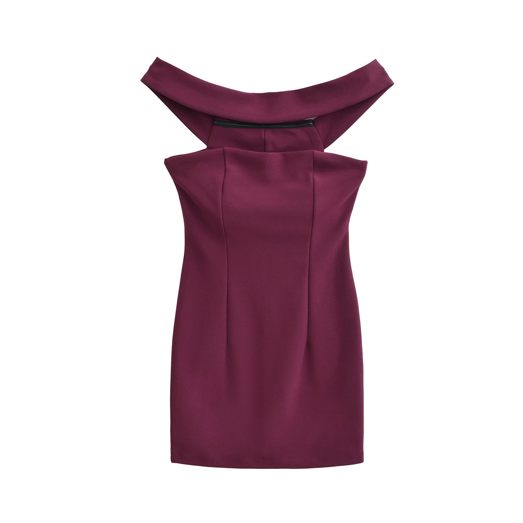 Shoulder hugging buttock skirt for women