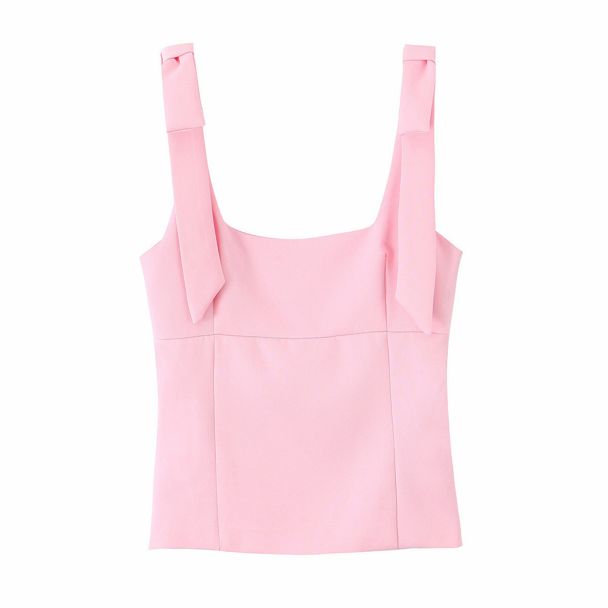 Sexy bow tie strap camisole top