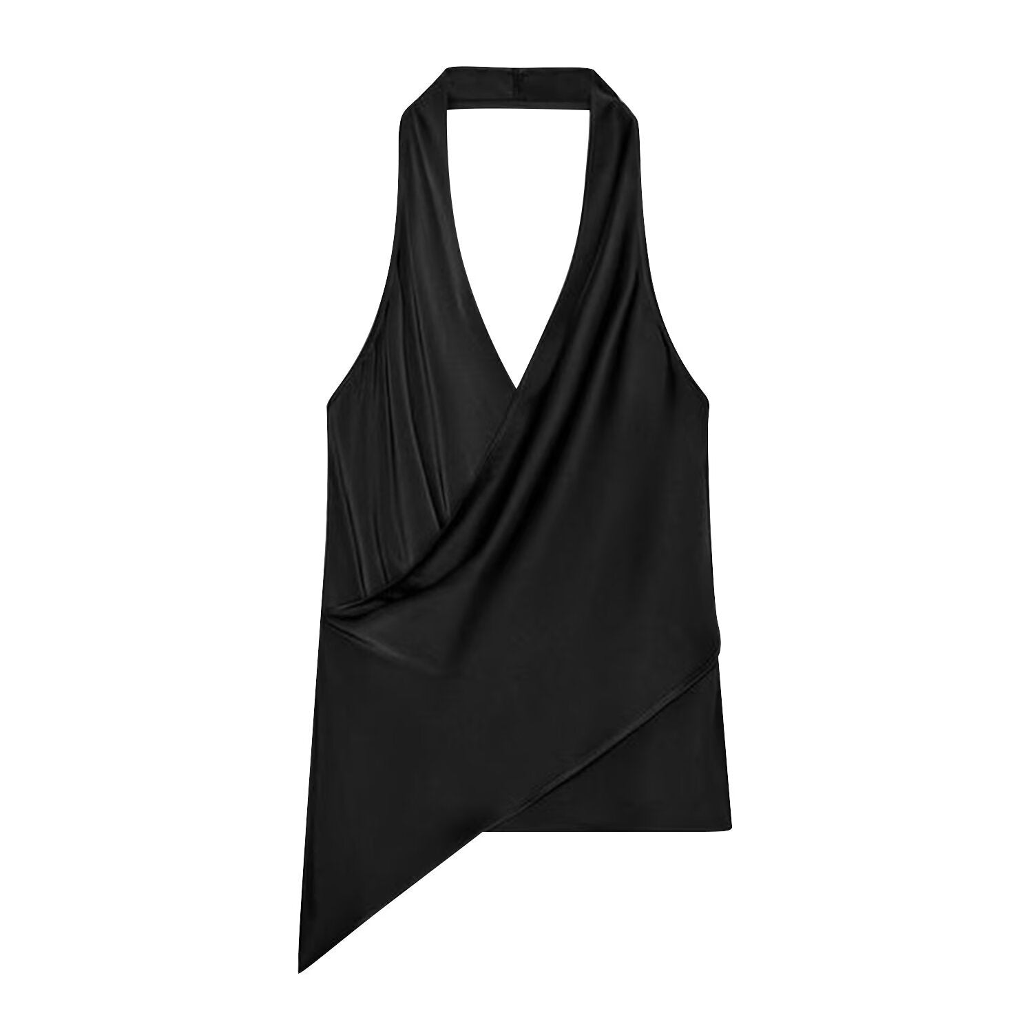 Blusa Halter Elegante sin Mangas