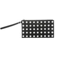 Brown Leather Clutch Bag