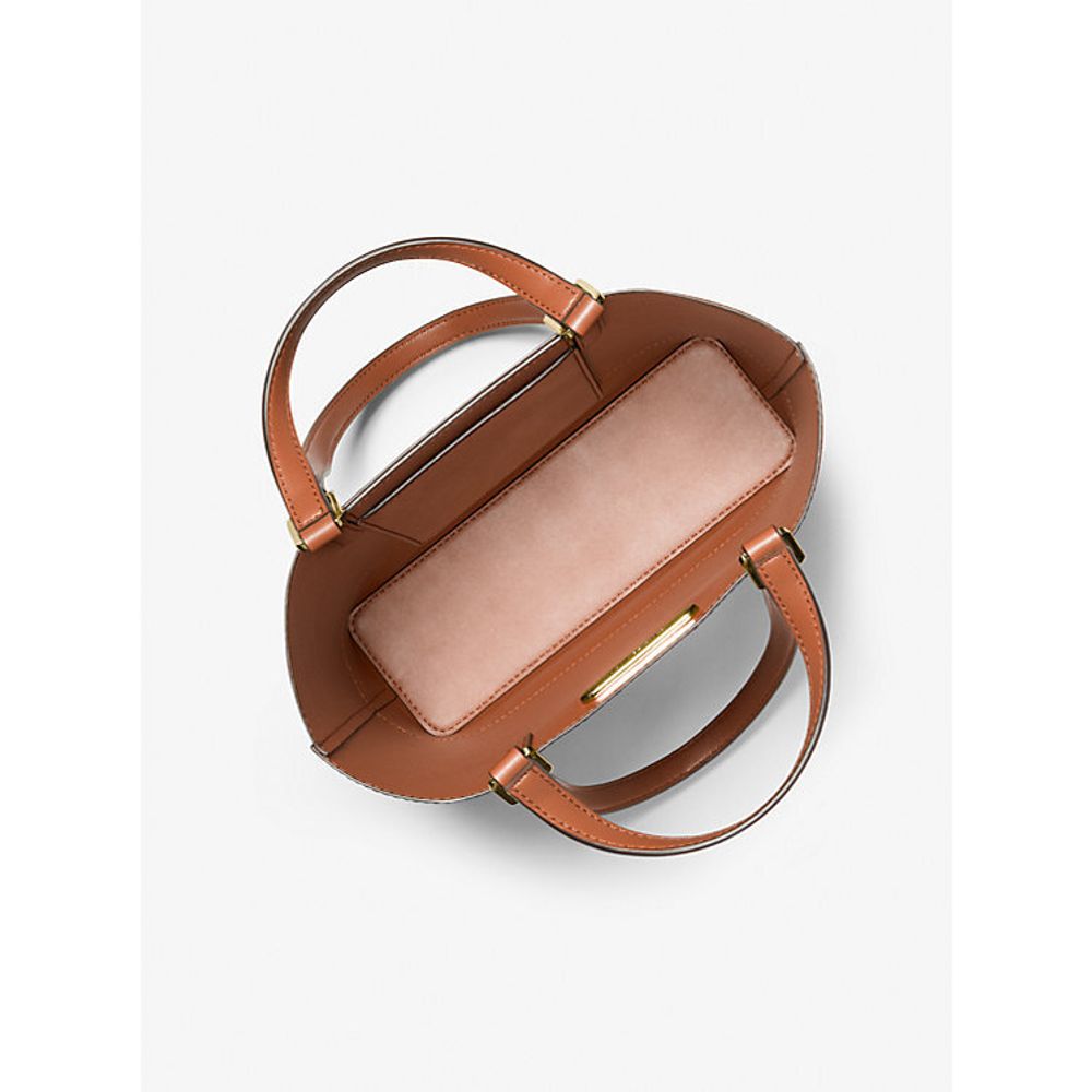 Brown Leather Tote Bag