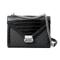 Black Canvas Crossbody Bag