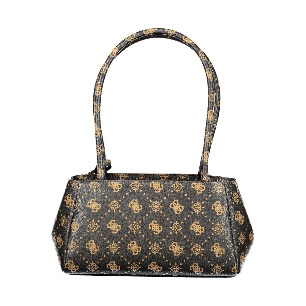 Marrone Poliuretano Women Handbag