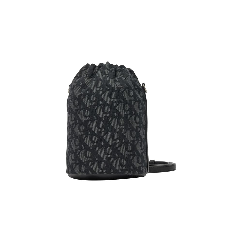 Black Recycled Polyester Handbag