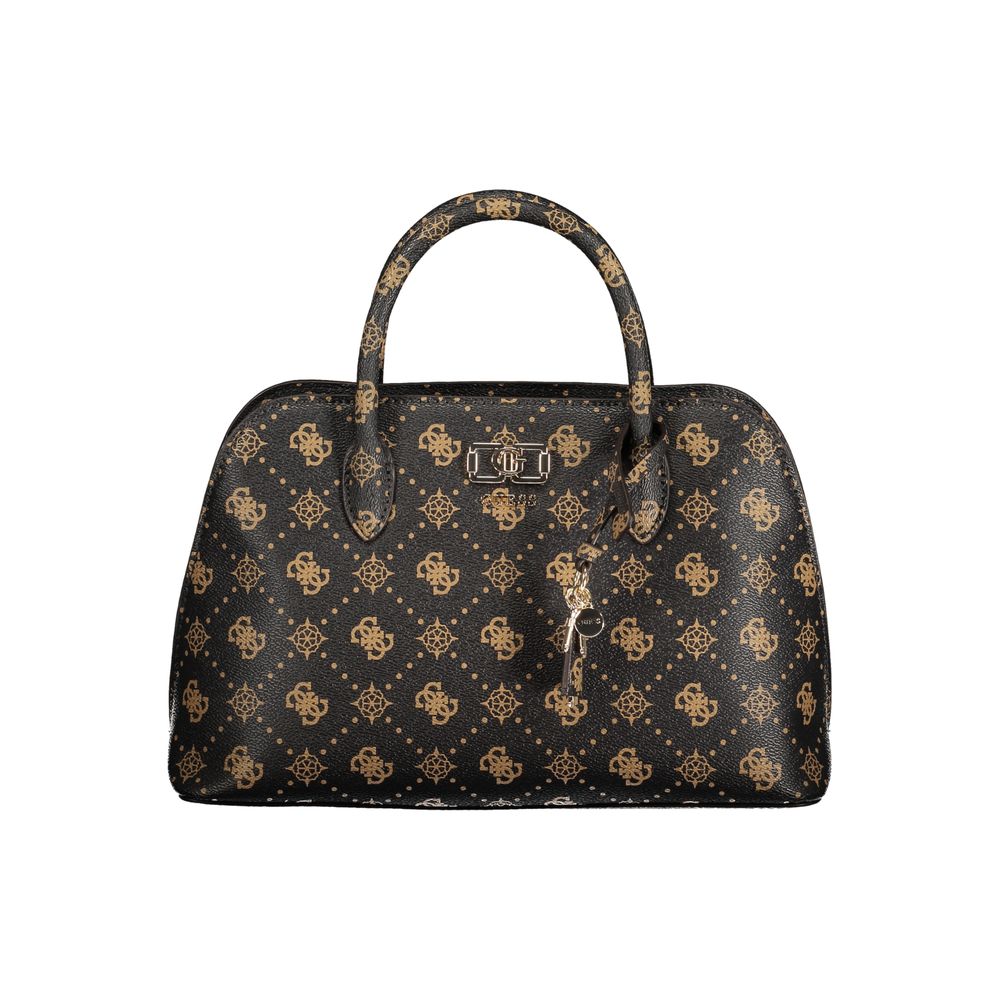 Bolso Guess de mano Gattinoni marrón