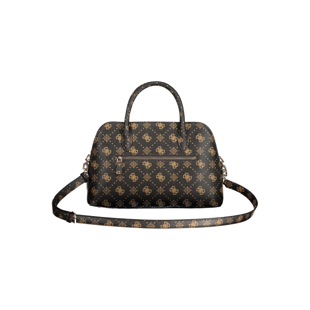 Bolso Guess de mano Gattinoni marrón