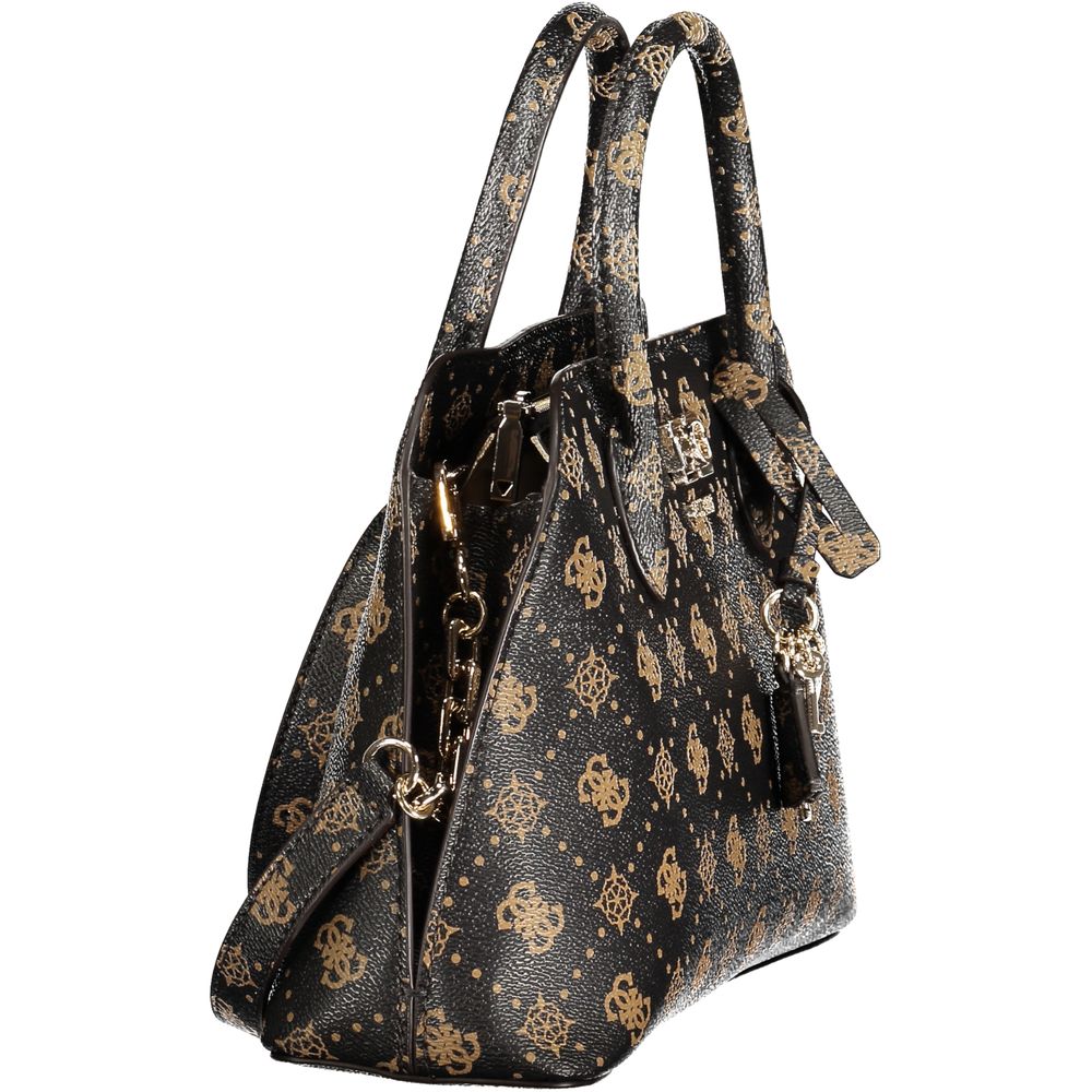 Bolso Guess de mano Gattinoni marrón