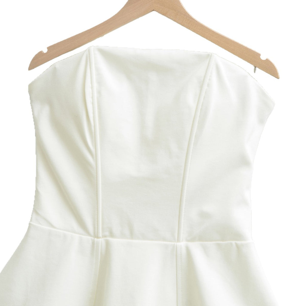 Vestido sin Tirantes Elegante minimalista