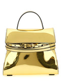 Love Moschino bolso de mano dorado Tie Me
