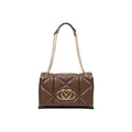 Brown Polyethylene Handbag