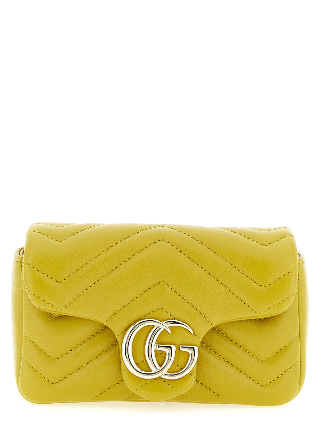 Bicolor Lamb Leather Shoulder Bag