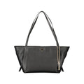 Black Polyurethane Women's Bag
