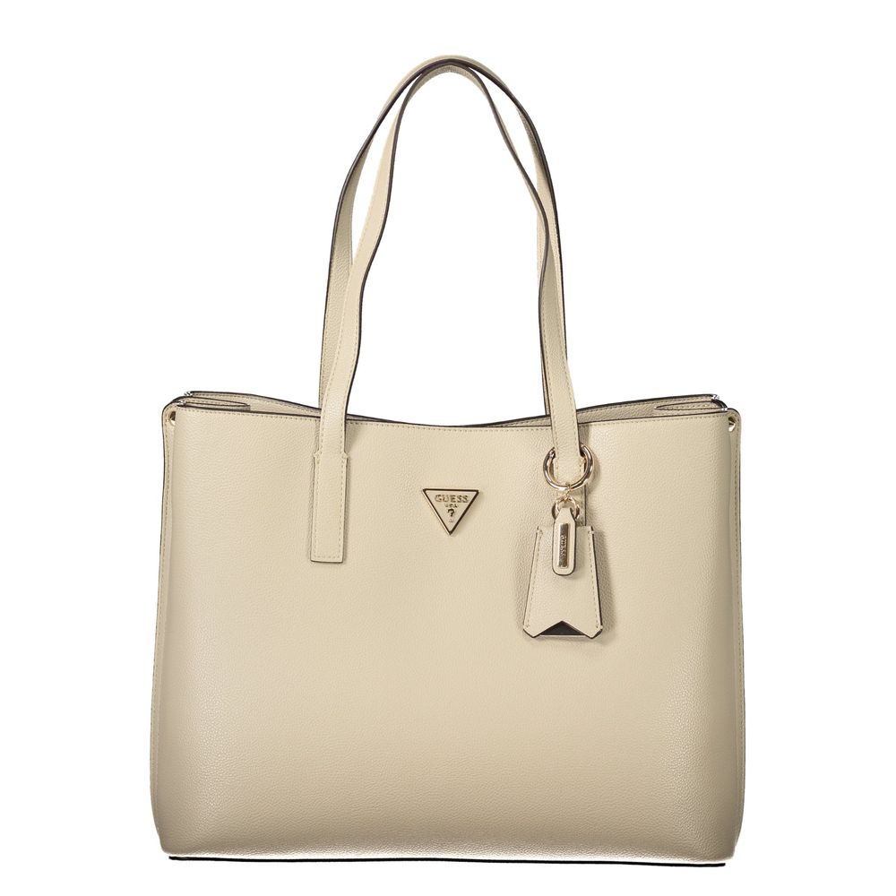 Bolso Guess de mujer de poliuretano beige