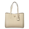 Bolso Guess de mujer de poliuretano beige