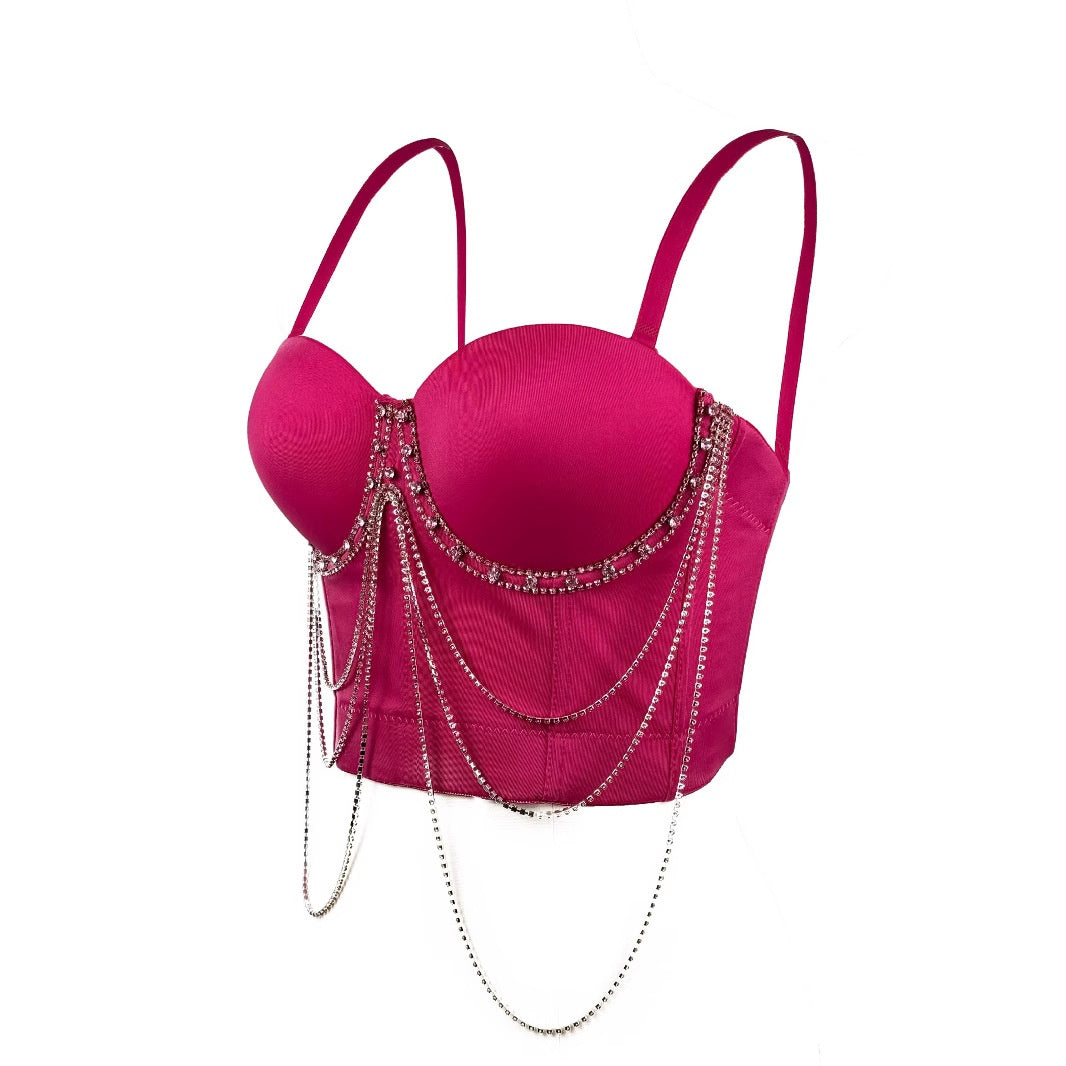 Top Sexy con cadenas