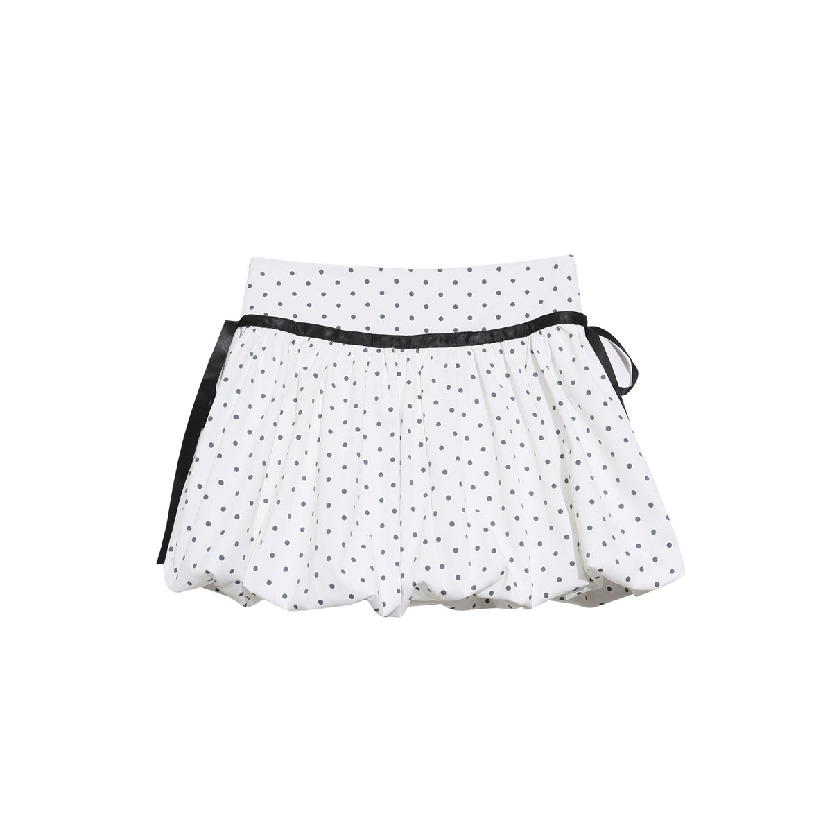 Mini Falda Tipo A Volantes Esponjosos Lazo Cuadros Mezcla Algodón Casual Juvenil Mujer