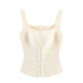 Top Básico de Tirantes Cuello Recto para Mujer