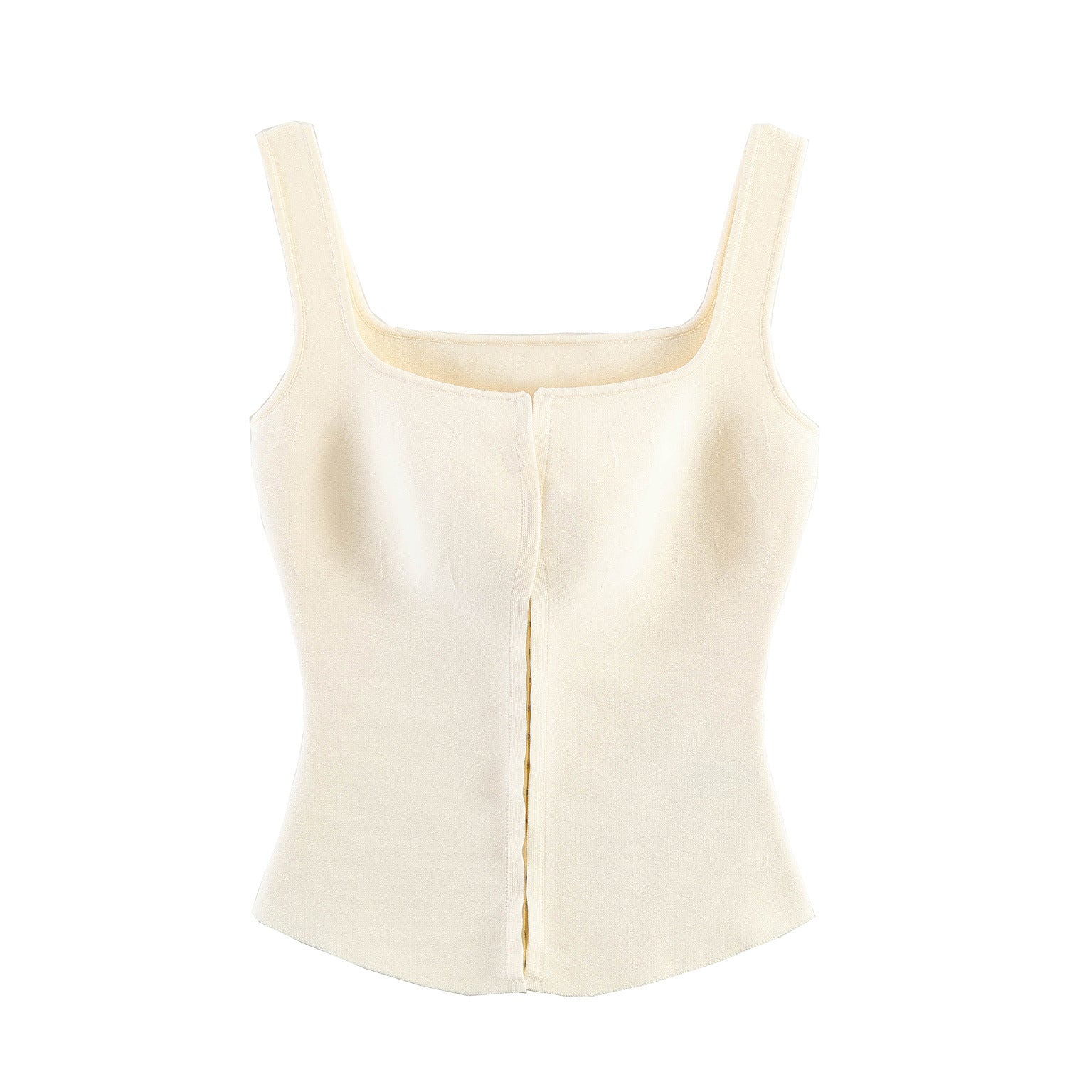 Top Básico de Tirantes Cuello Recto para Mujer