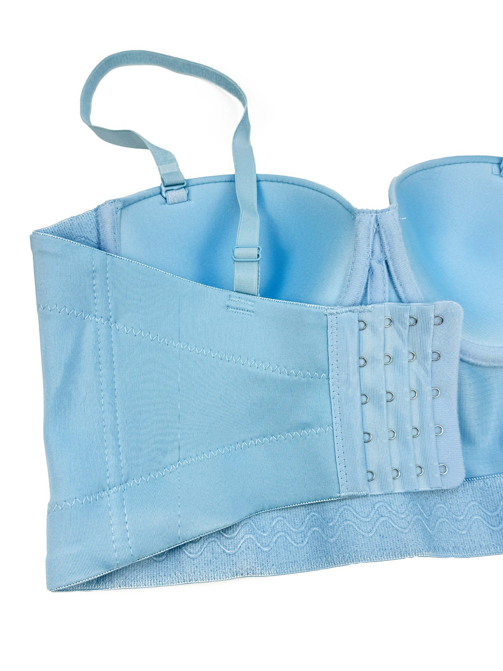 Top Corsé Bustier Cadenas Strapless Moldeador Mujer