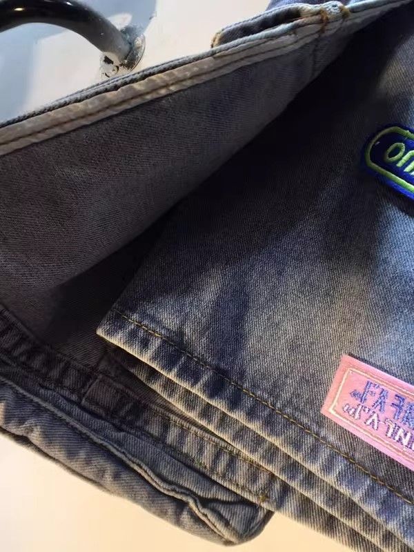 Shorts vaqueros cargo de cintura alta para mujer con parche bordado