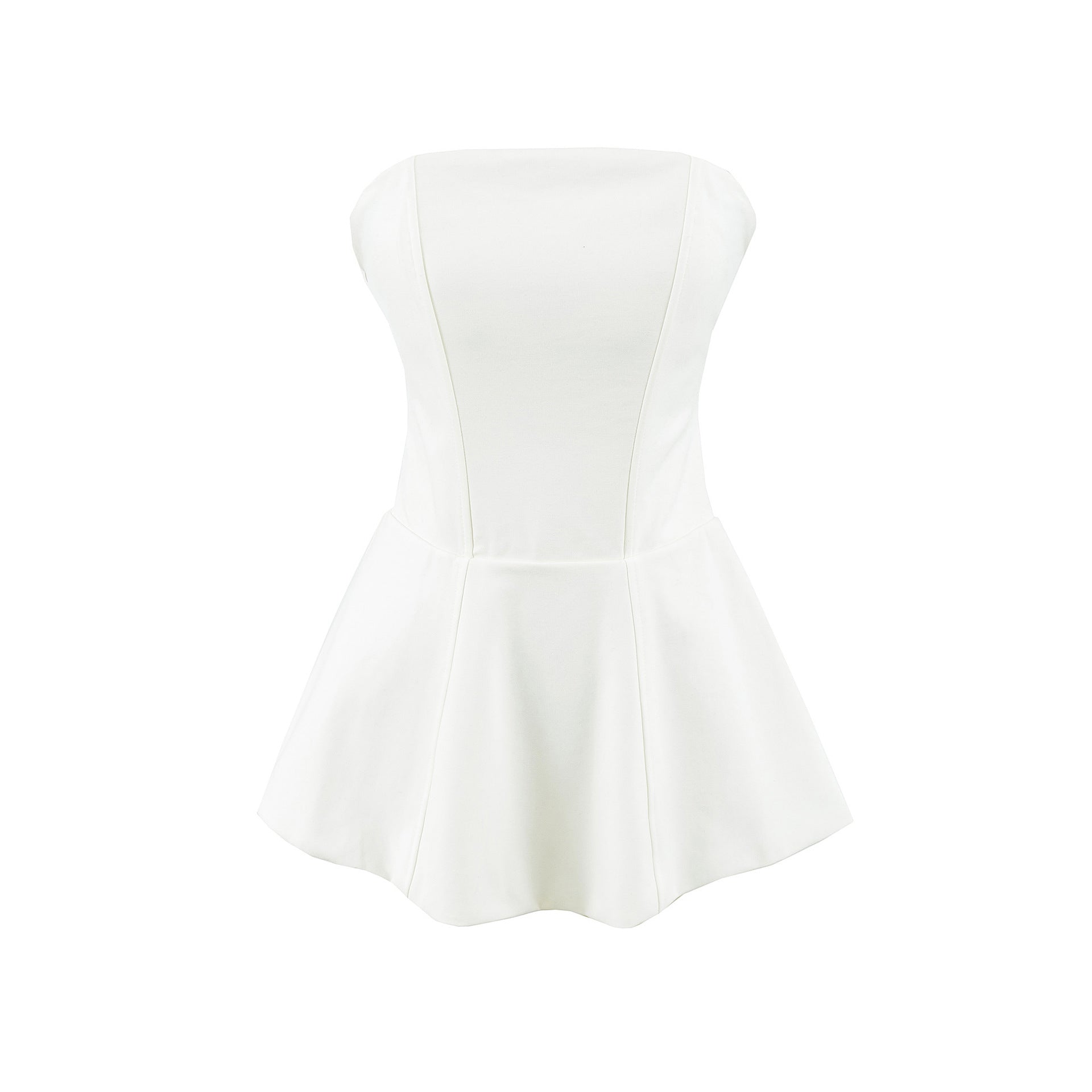 Vestido sin Tirantes Elegante minimalista