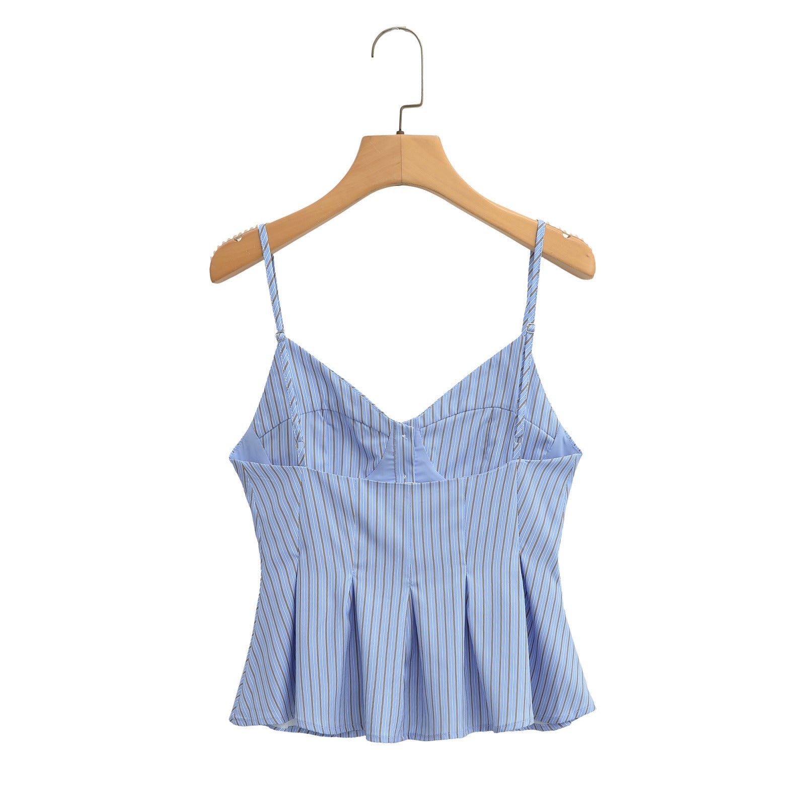Top de Tirante con escote V y volante