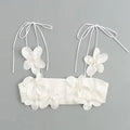 Top corto con flores