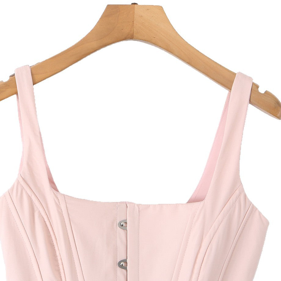 Vestido sin mangas adelgazante para mujer, vestido de cumpleaños estilo princesa con vuelo, vestido corto que ajusta la cintura