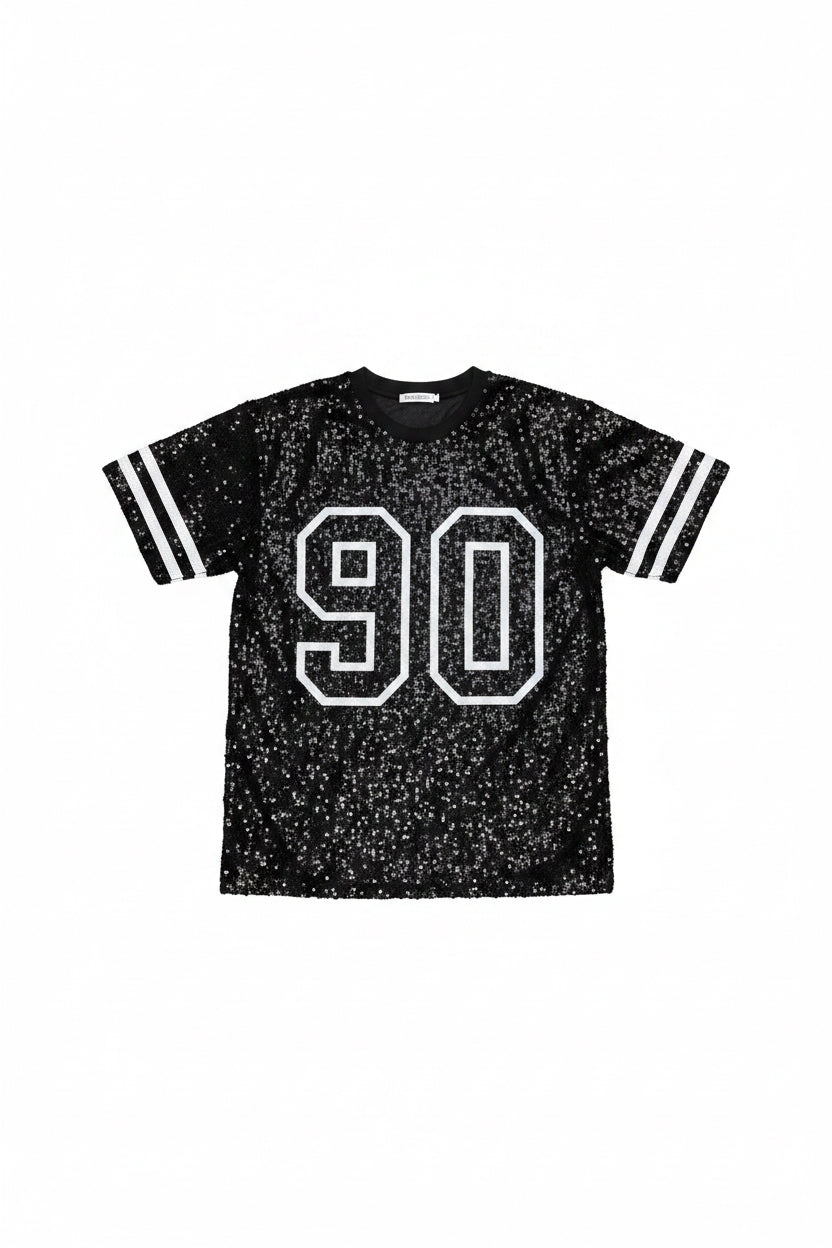Camiseta de Noche de Verano Digital Estilo Urbano Hip-Hop