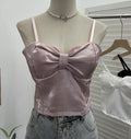 Topless strapless sleeveless top with a beautiful back