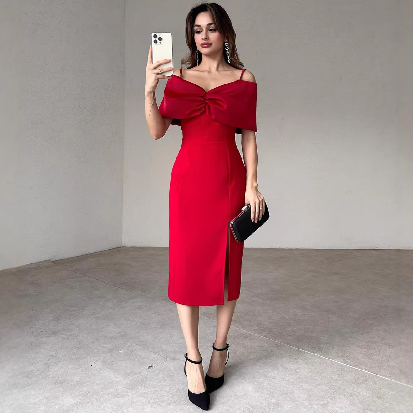 Sexy V-Neck Sleeveless Backless Dress for Women Elegant Design, Casual Fashion Dress