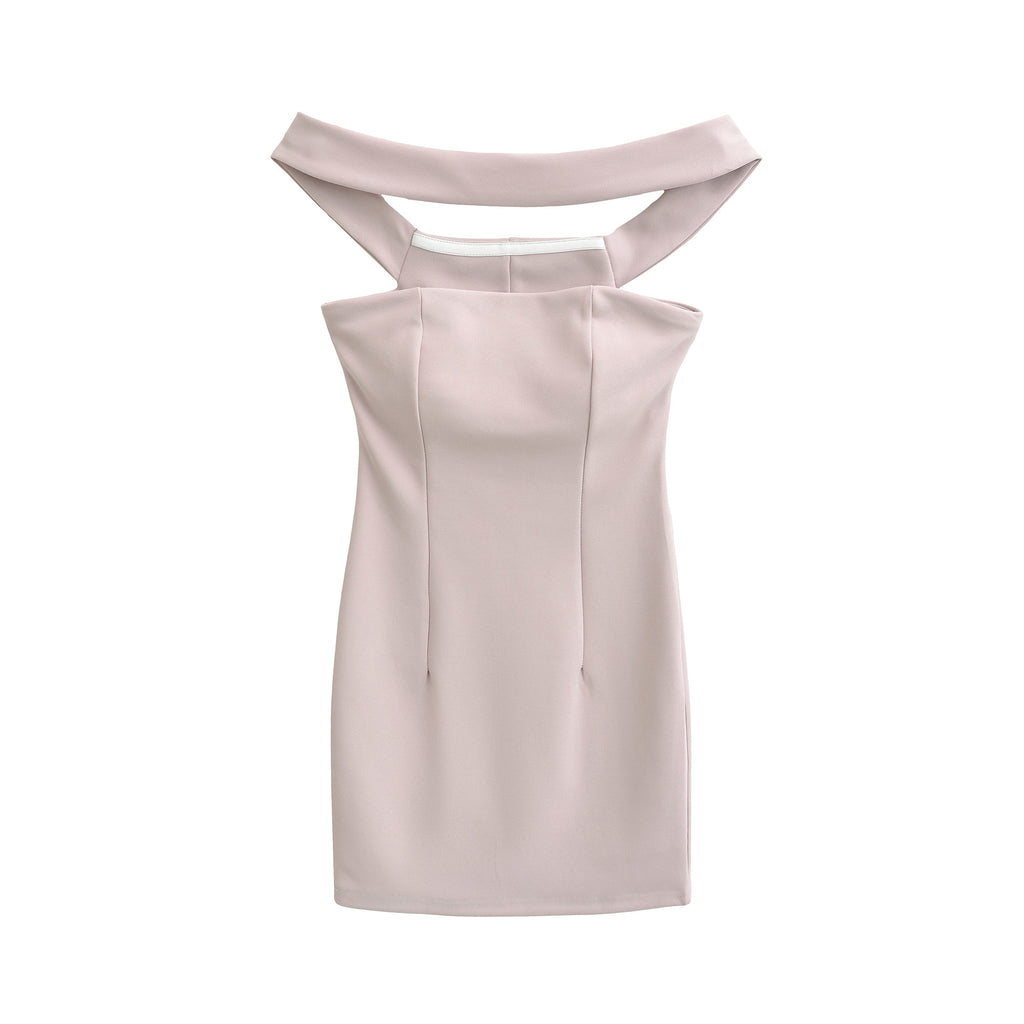 Shoulder hugging buttock skirt for women