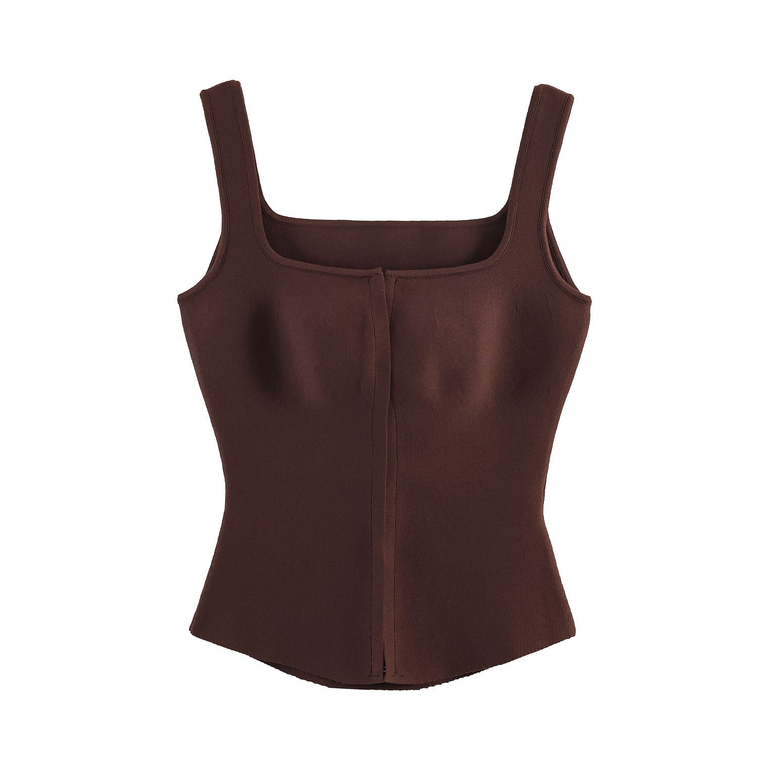 Top Básico de Tirantes Cuello Recto para Mujer