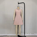 Vestido Corto Elegante sin Mangas