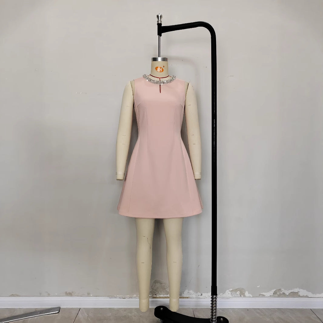 Vestido Corto Elegante sin Mangas
