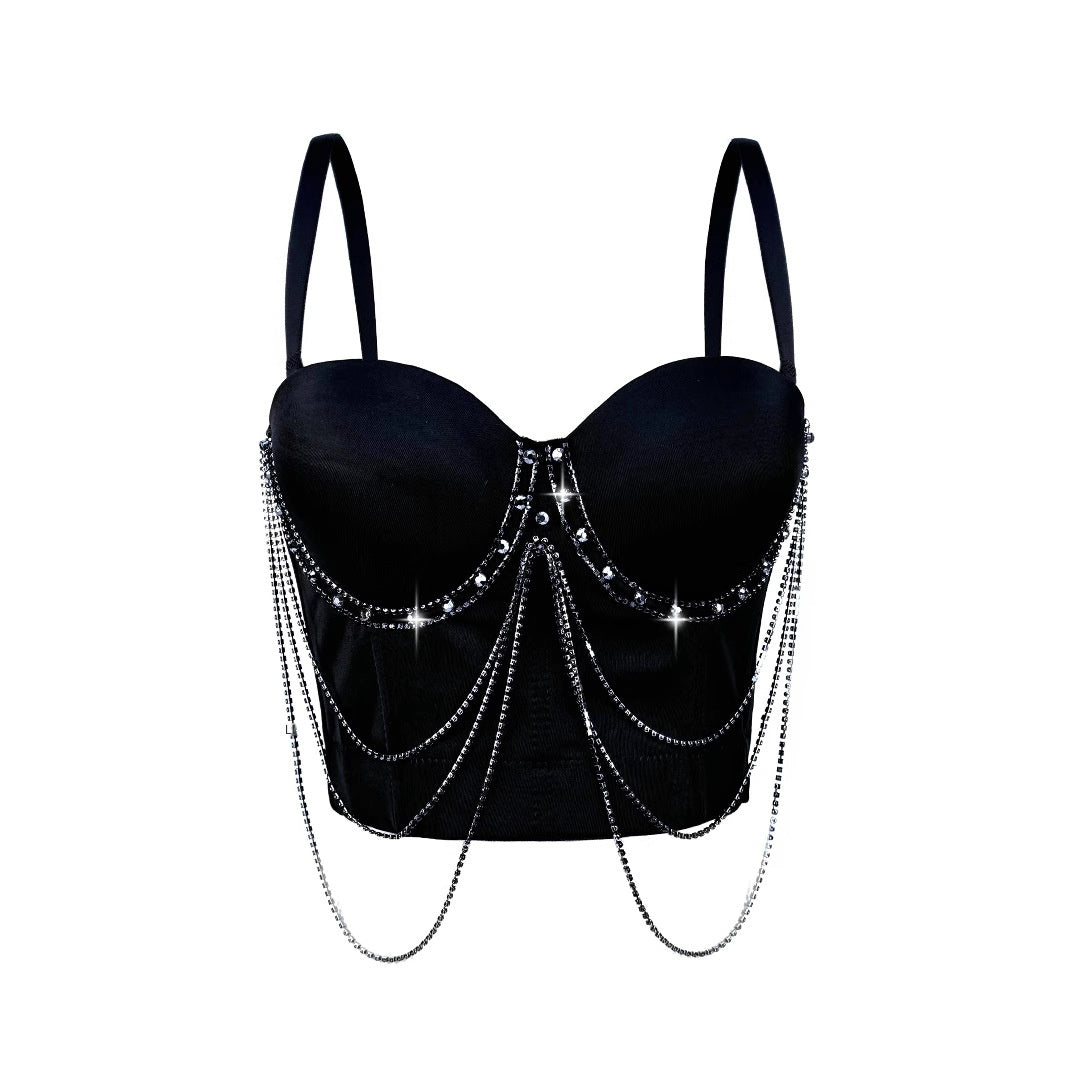 Top Sexy con cadenas