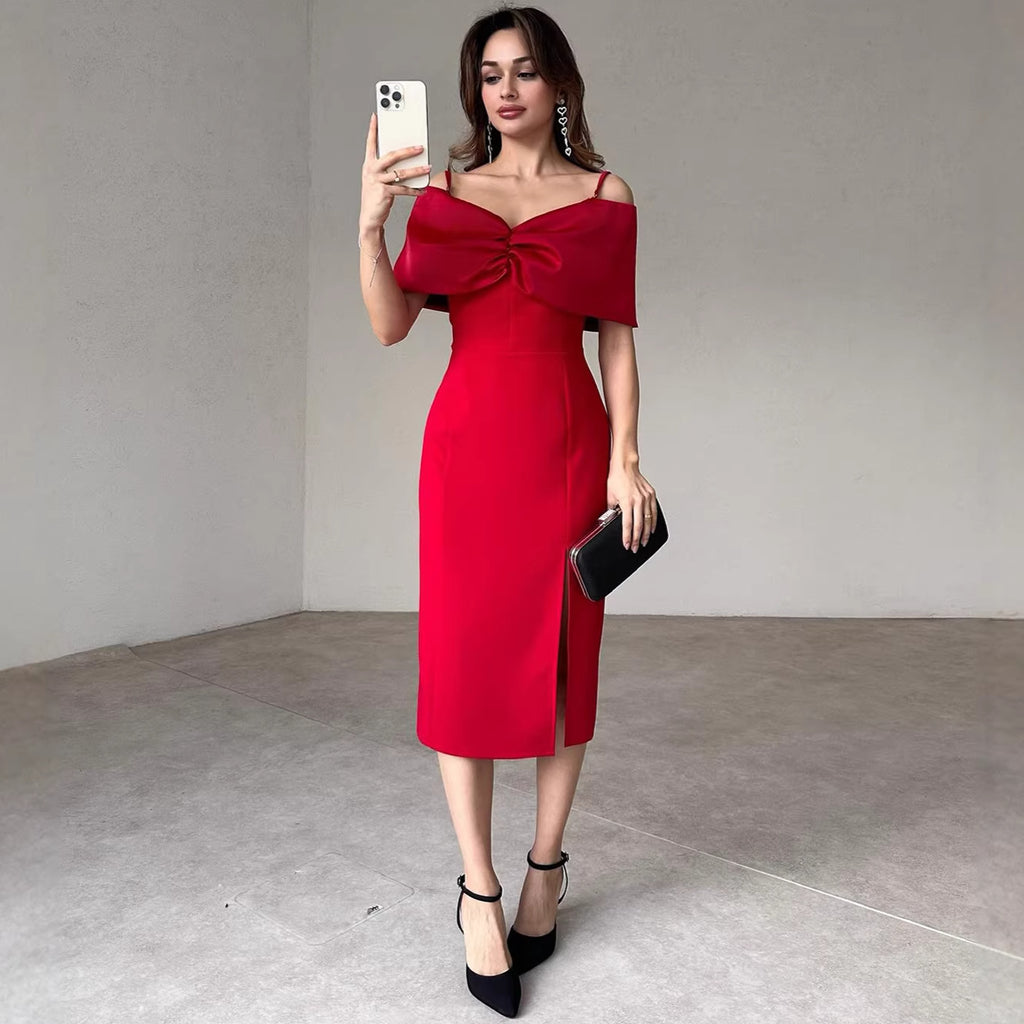 Sexy V-Neck Sleeveless Backless Dress for Women Elegant Design, Casual Fashion Dress