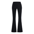 Pantalón Largo Ligero Pierna Ancha Viscosa Elastano Streetwear Casual Mujer