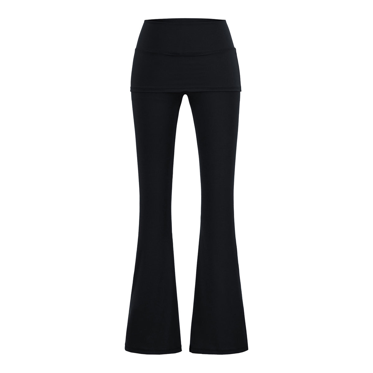 Pantalón Largo Ligero Pierna Ancha Viscosa Elastano Streetwear Casual Mujer
