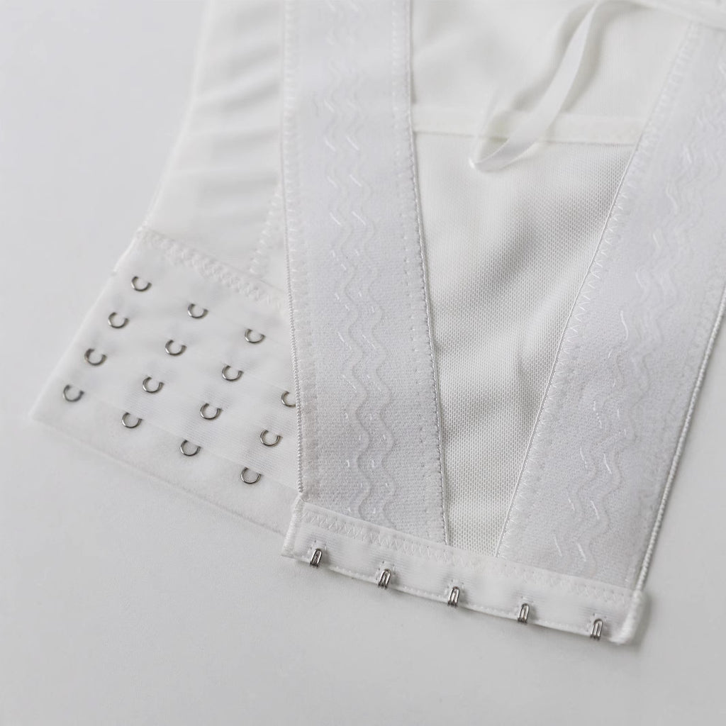 Lace-Up Back Fitted Camisole with Feather and Rhinestone Embellishments