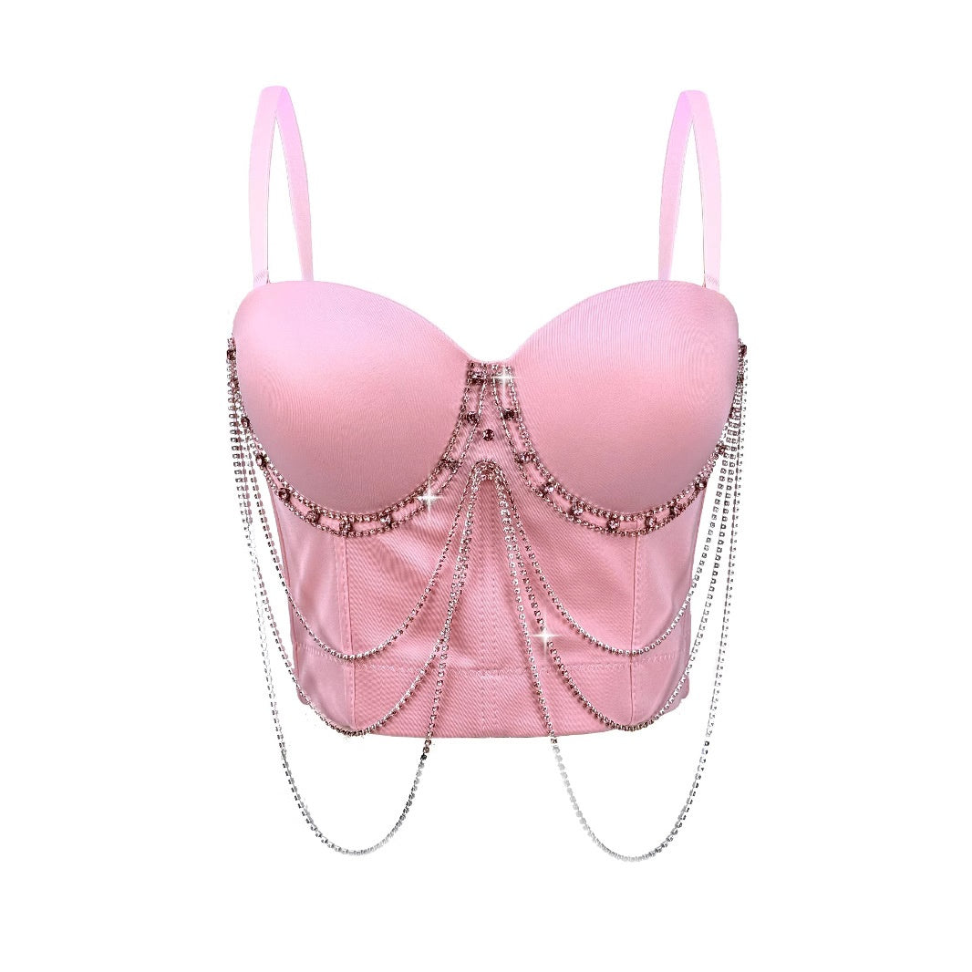 Top Sexy con cadenas