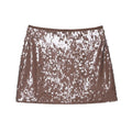 Bead mini skirt