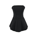 Vestido sin Tirantes Elegante minimalista