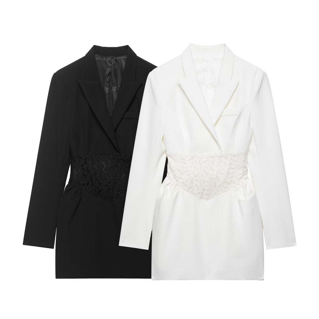 Vestido Blazer para Mujer de Manga Larga