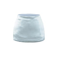 Mini Falda Blanca de Cintura Alta Elegante