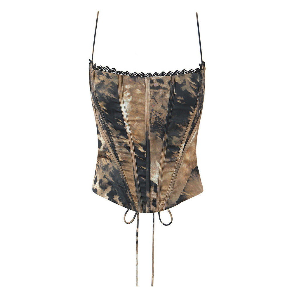 Style Irregular Fitted Crop Top for Women