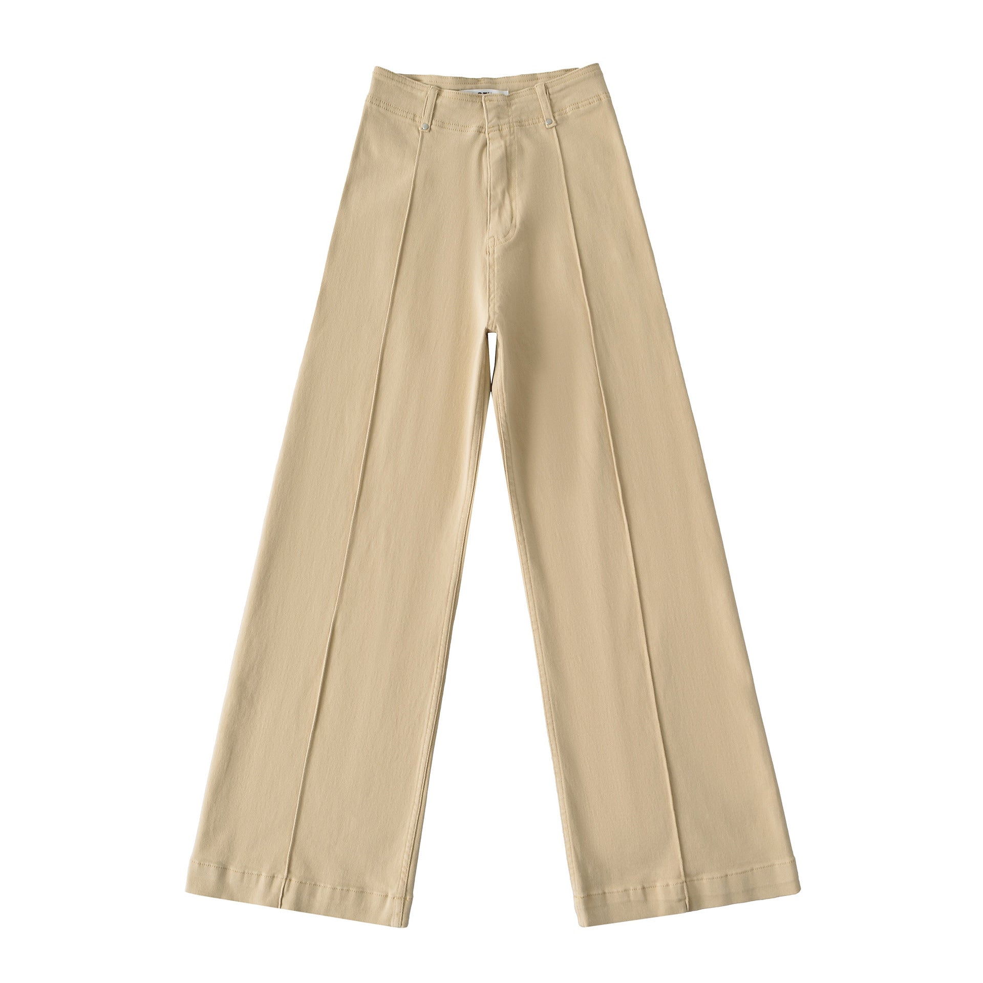 Pantalón Largo Ancho Retro Casual