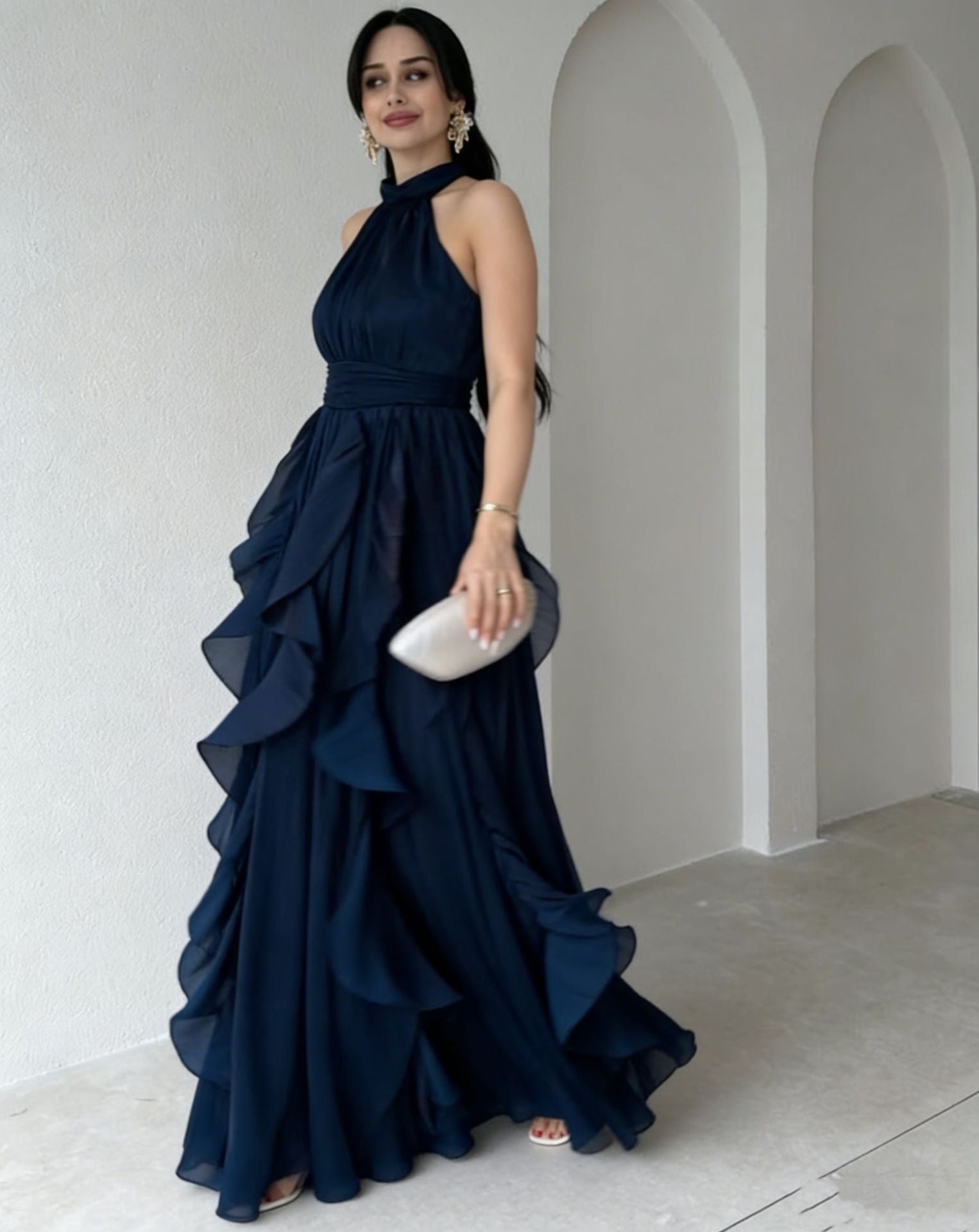 Vestido Elegante Largo para Evento